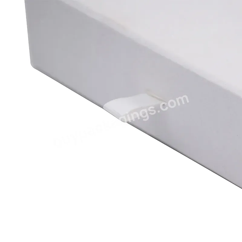 Luxury Matt Black Custom Gift Paper Cardboard Drawer Cufflink Box For Jewelry Earring Ring