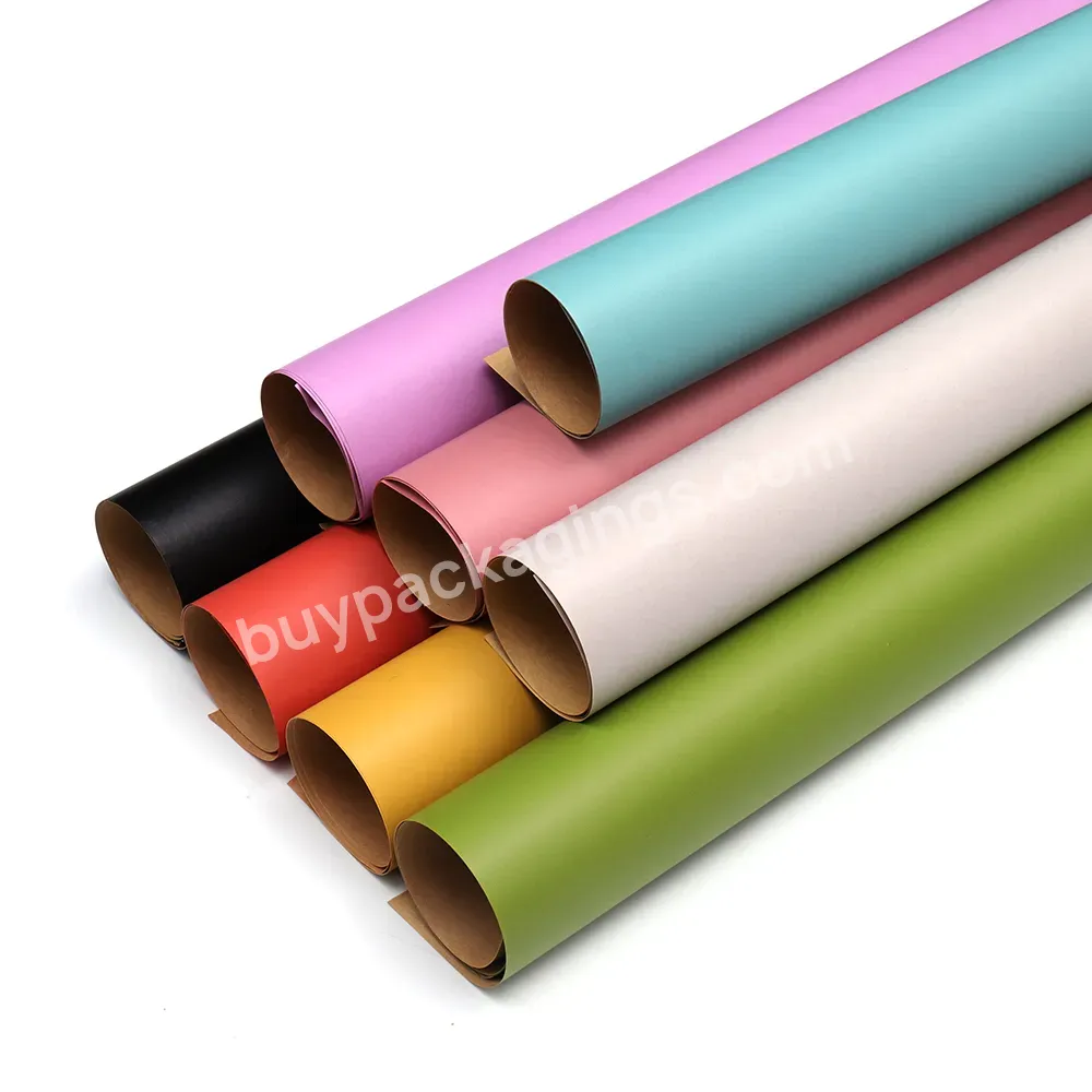 Luxury No Smell Brown Kraft Paper Flower Gift Wrapping Paper Sheet With Food Grade Paper Material - Buy No Smell Colorful Brown Kraft Paper,Flower Gift Wrapping Paper Sheet,Wrapping Paper Sheet With Food Grade Paper Material.