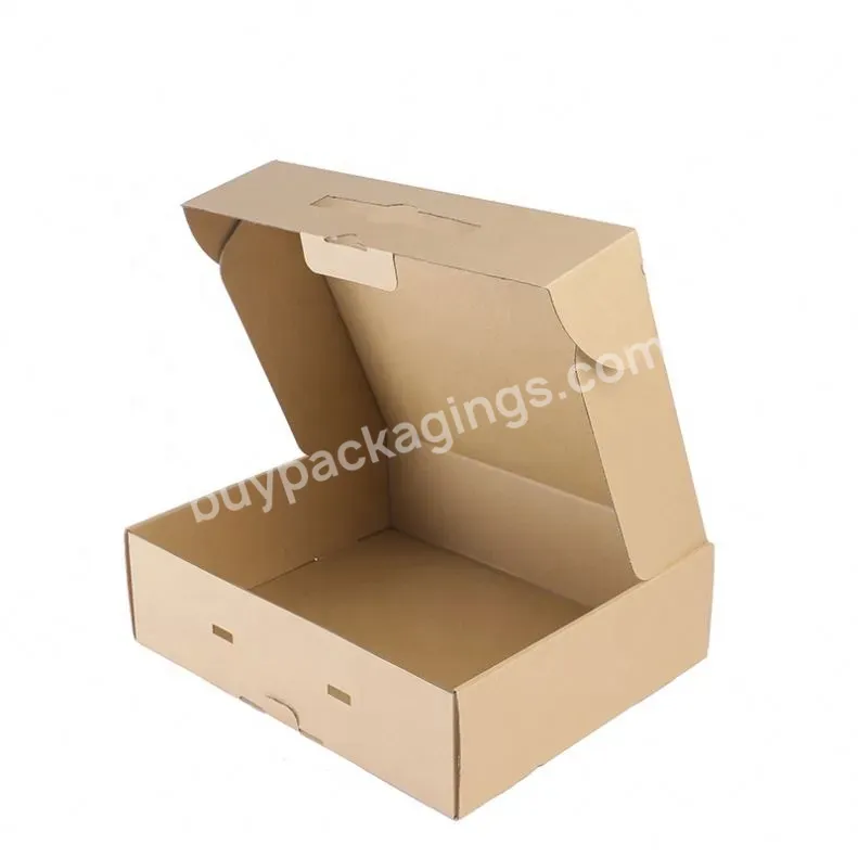 Luxury Oem Custom China Manufacturer Factory High Quality Corrugated Clothing Cardboard Whole Paper Box Packaging