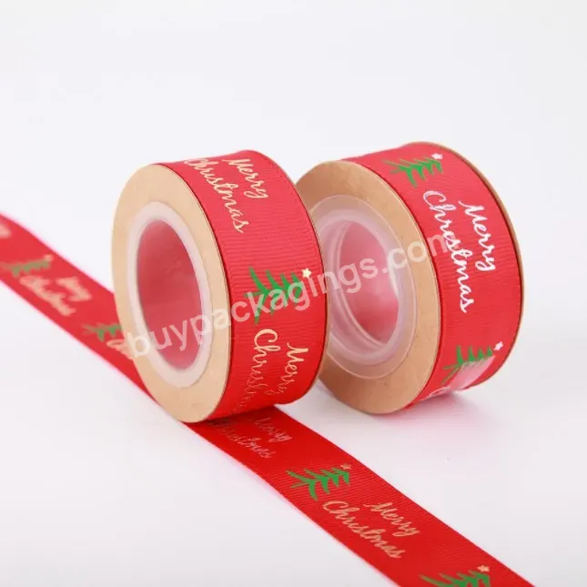 Luxury Oem Design Brand Printing Customized Grosgrain Ribbon Christmas Bows Ribbon - Buy Printing Ribbon,Customized Grosgrain Ribbon,Ribbon Christmas.