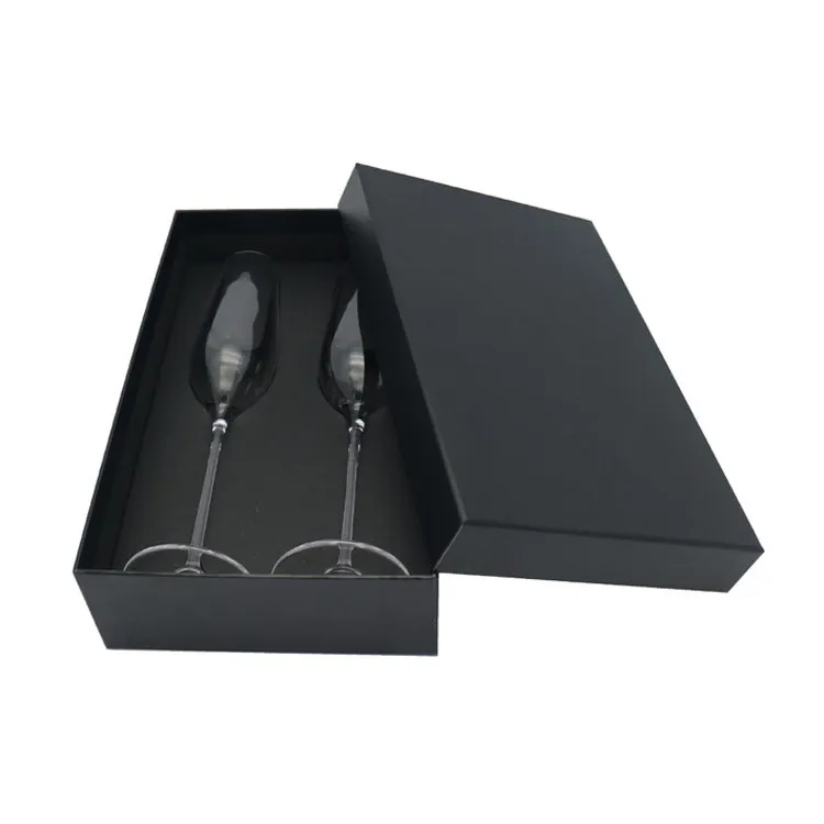 luxury packaging champagne flute gift box