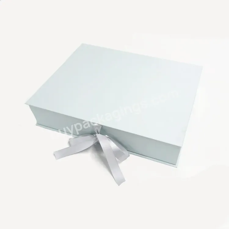 Luxury Packaging Magnetic White Folding Electronic Products Special Paper Printing Packaging Gift Box