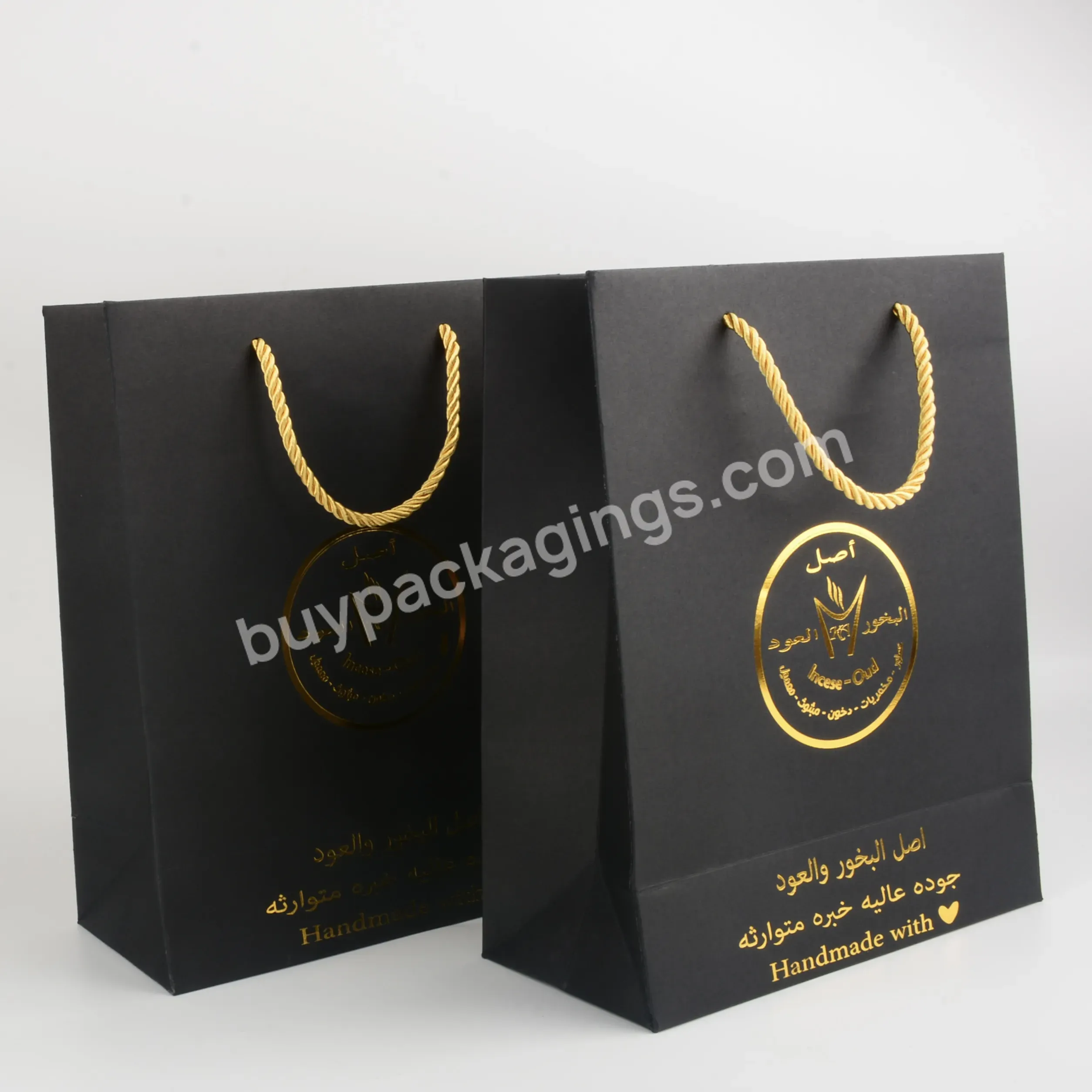 Luxury Paper Bags For Cosmetics Perfume Fashion Jewelry Small Paper Bag With Your Own Logo Shopping Gift Paper Bags With Ribbon