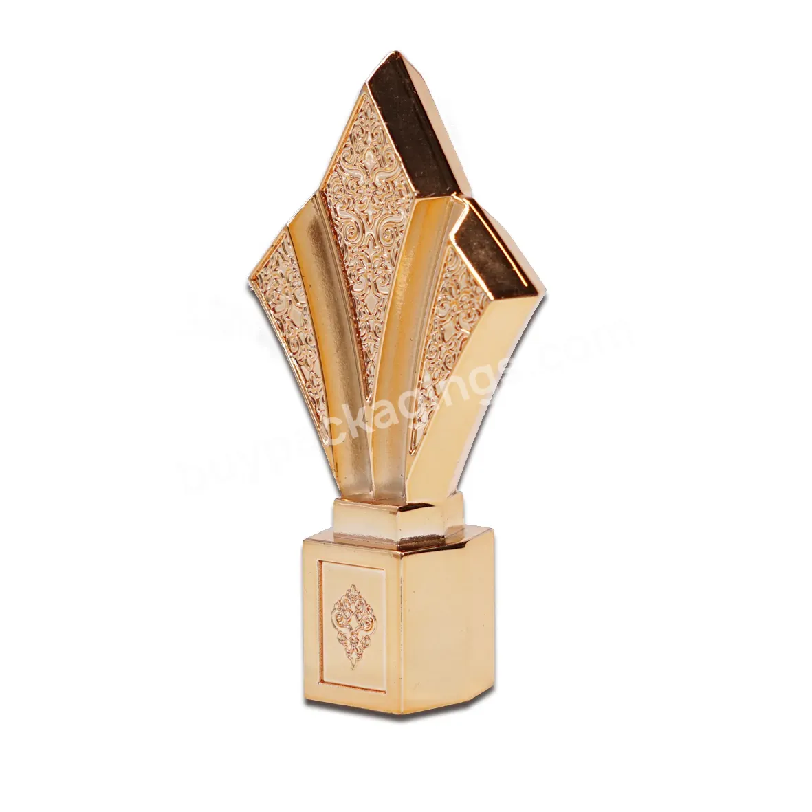 Luxury Perfume Lid Zamac Gold Perfume Bottle Cap Zinc Alloy Perfume Cover