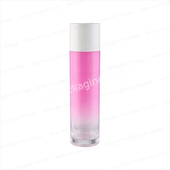 Luxury Pink Color New Design Cosmetic 200ml Lotion Pump Glass Bottle For Face Care With Factory Price