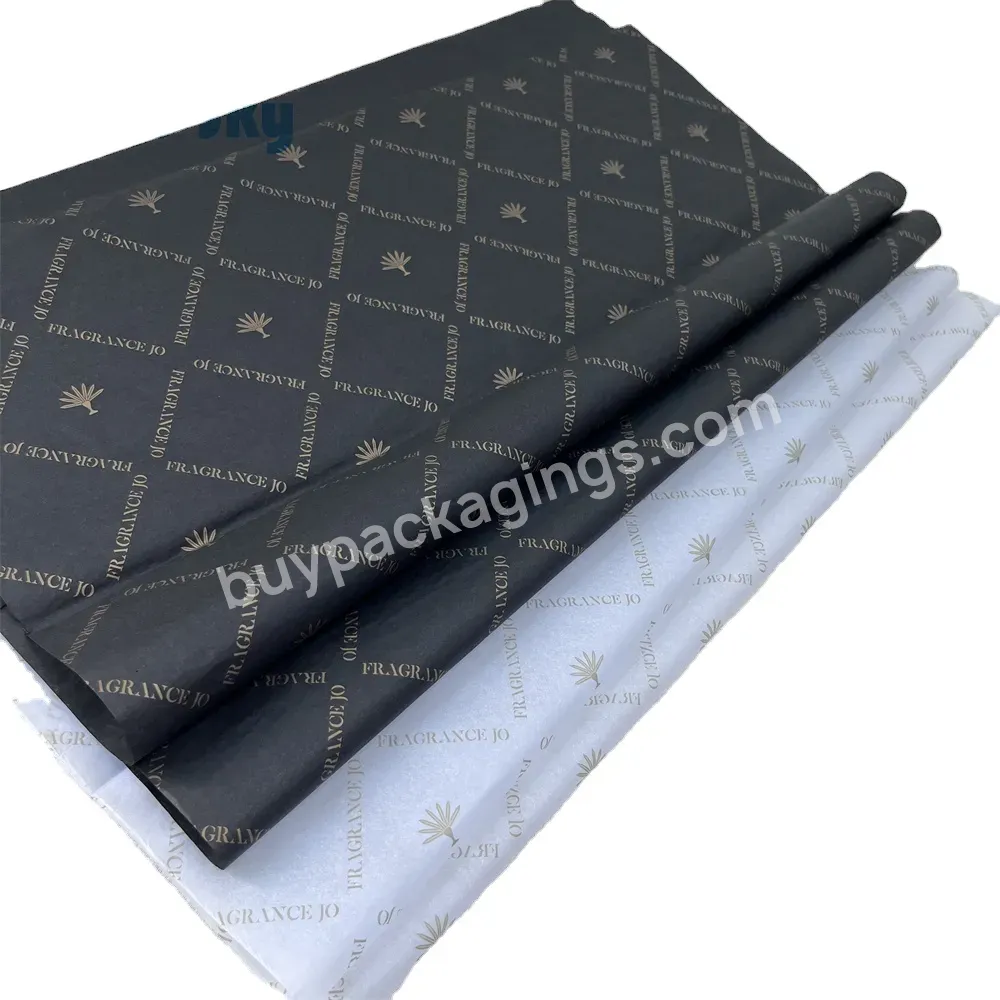 Luxury Popular Custom Printing Name Logo 100% Recyclable Wrapping Tissue Paper For Clothing Packing - Buy Logo Tissue Paper,Wrapping Paper For Packaging,Transparent Gift Wrapping Paper.