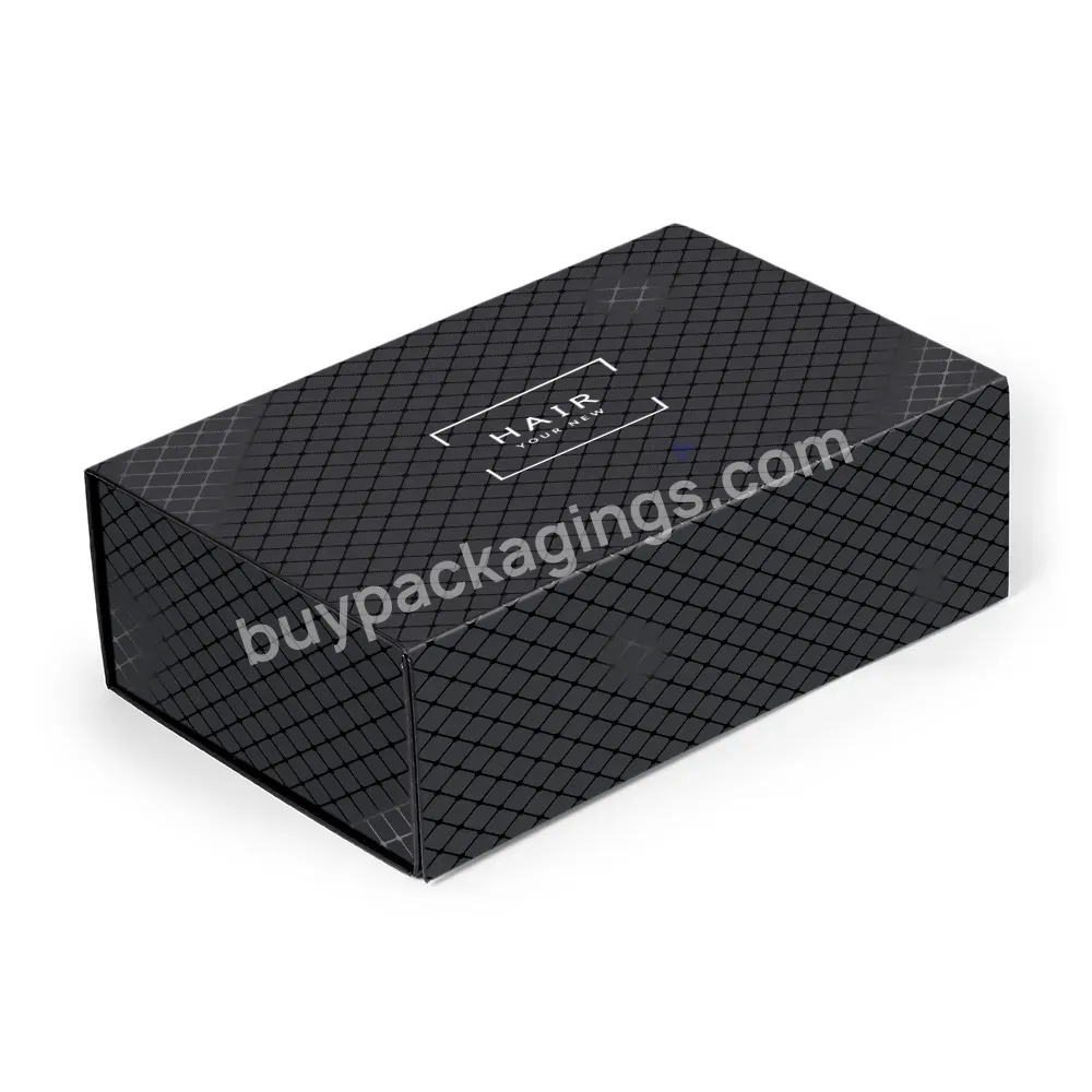 Luxury Rigid Custom Color Paper Magnet Closure Folding Packaging Gift Box For Anything