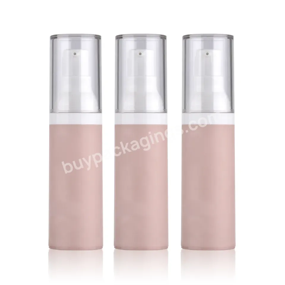 Luxury Skin Care Packaging Luxury Cosmetic Plastic Pet Lotion Pump Bottle With Cap Private Label Accepted Pink Lotion Bottle