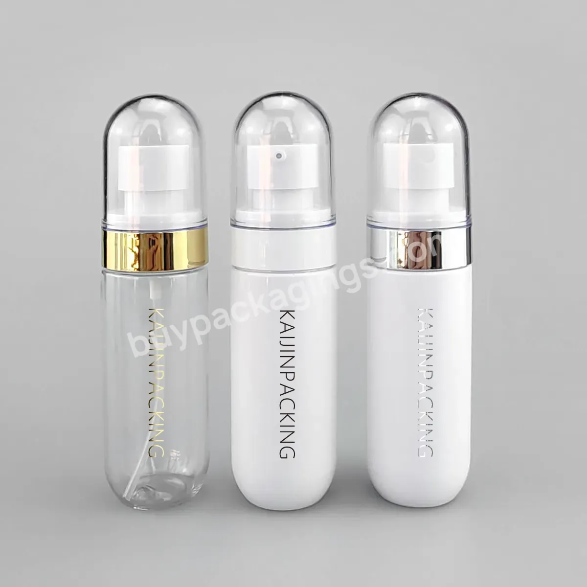 Luxury Skincare Packaging Empty Plastic Acrylic Cosmetic Container Spray Bottles Cream Jar Serum Lotion Pump Bottle For Cosmetic