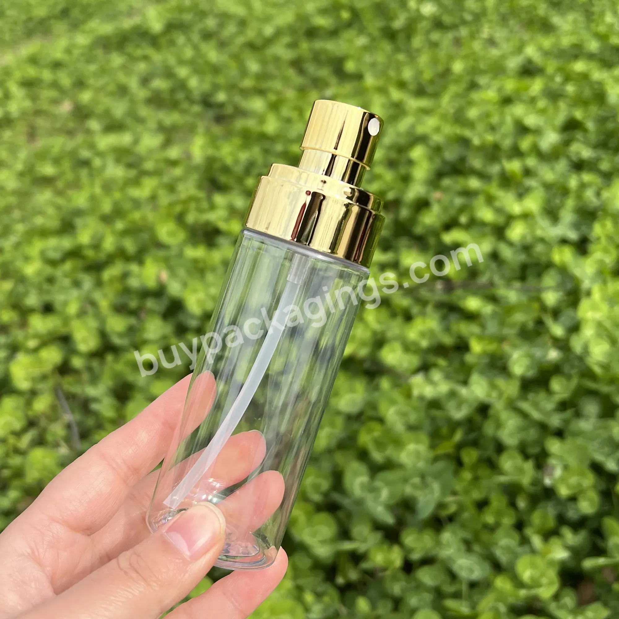 Luxury Skincare Spray Bottle 80ml 100ml 120ml Cosmetic Packaging Empty Container Cream Plastic Lotion Pump Bottle