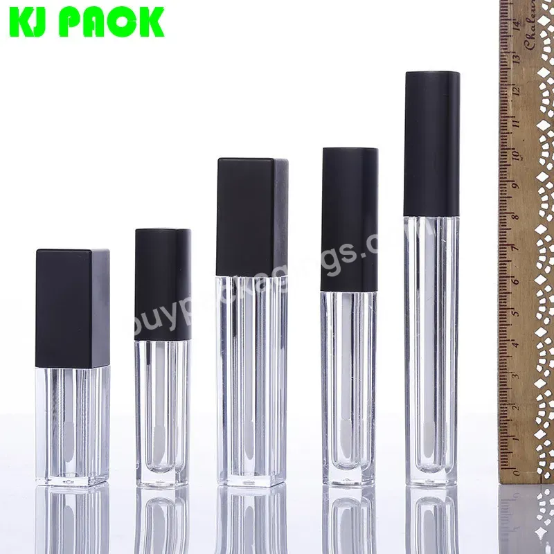 Luxury Square 3ml 4ml 5ml Empty Lip Gloss Tube For Lip Gloss Packaging