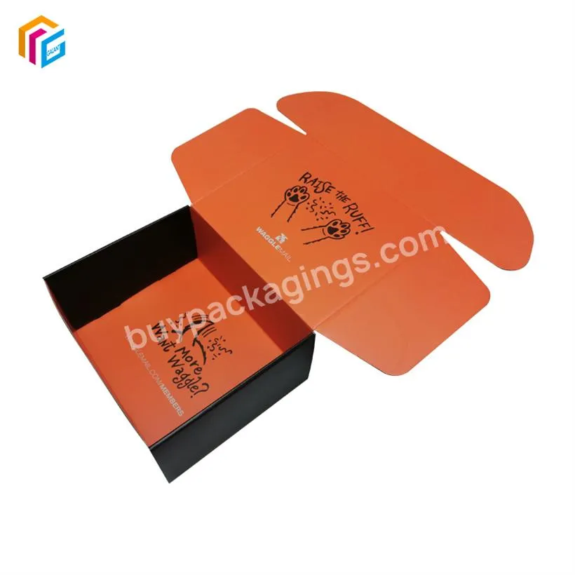 luxury thankyou paper box packaging mailer postal eco friendly shipping boxes corrugated