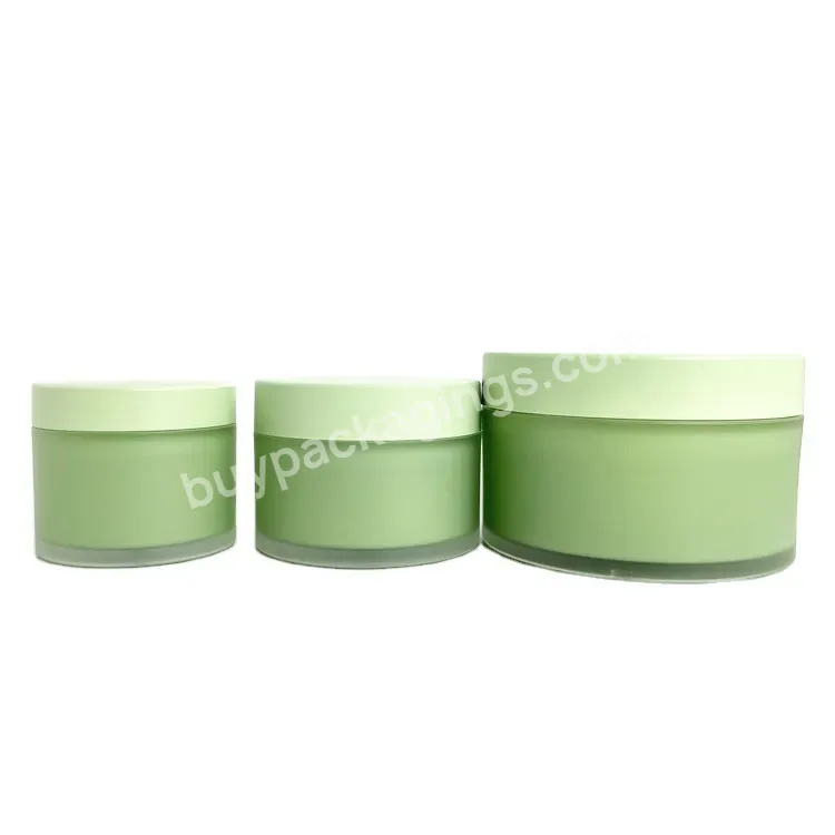 Luxury Unique Skincare Containers Jars Set Refillable Cosmetic Packaging With Box