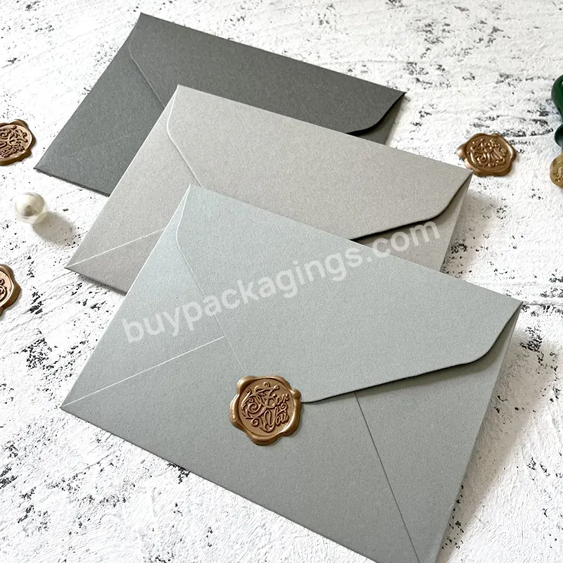 Luxury Wedding Hard Card Letter A6 Envelope Packaging With Your Logo