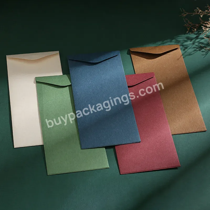 Luxury Wholesale Colorful Rectangle Envelope Paper Envelope With Your Logo Wedding Envelope