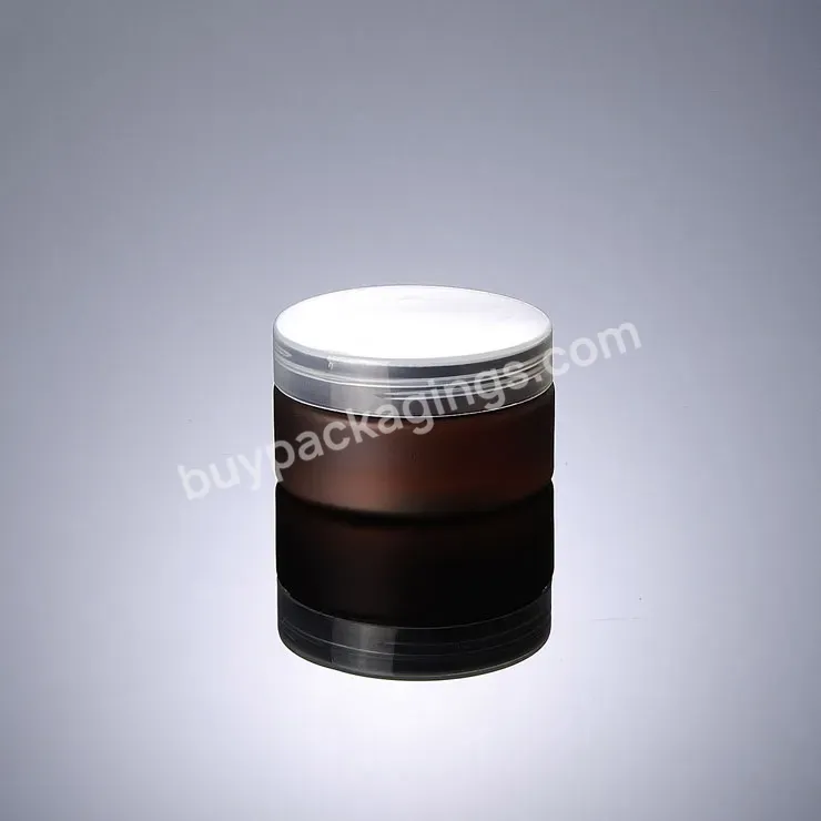 Luxury Wholesale Food Grade 100g 120g 150g 200g 250g 300g 400g 500g Amber Clear Pet Plastic Jar With Aluminum Plastic Screw Cap - Buy Small Moq 100ml 200ml 250ml 300ml 500ml 4oz 8oz Empty Clear Body Butter Jars Plastic Jar Container For Cosmetic Pack