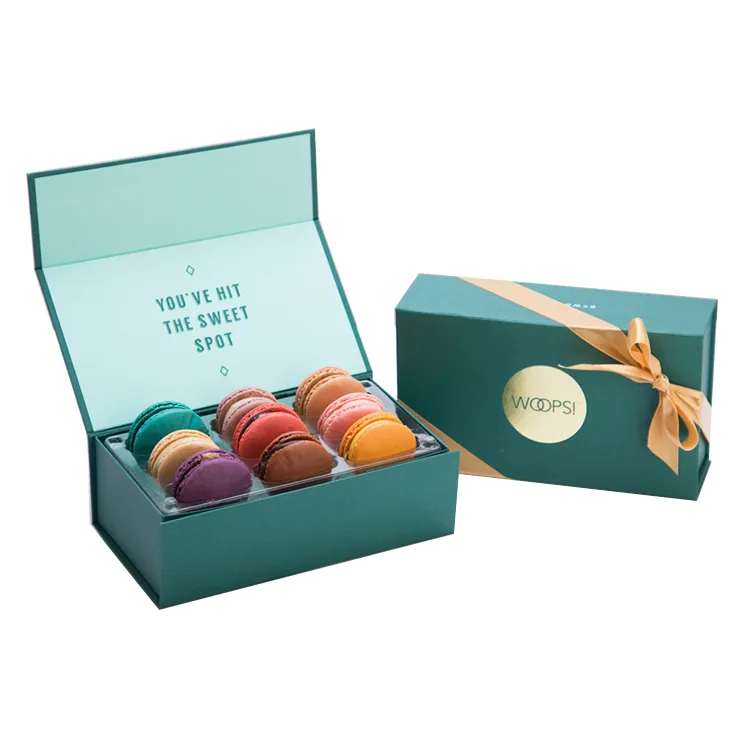 luxury wholesale gift paper packaging macaron box