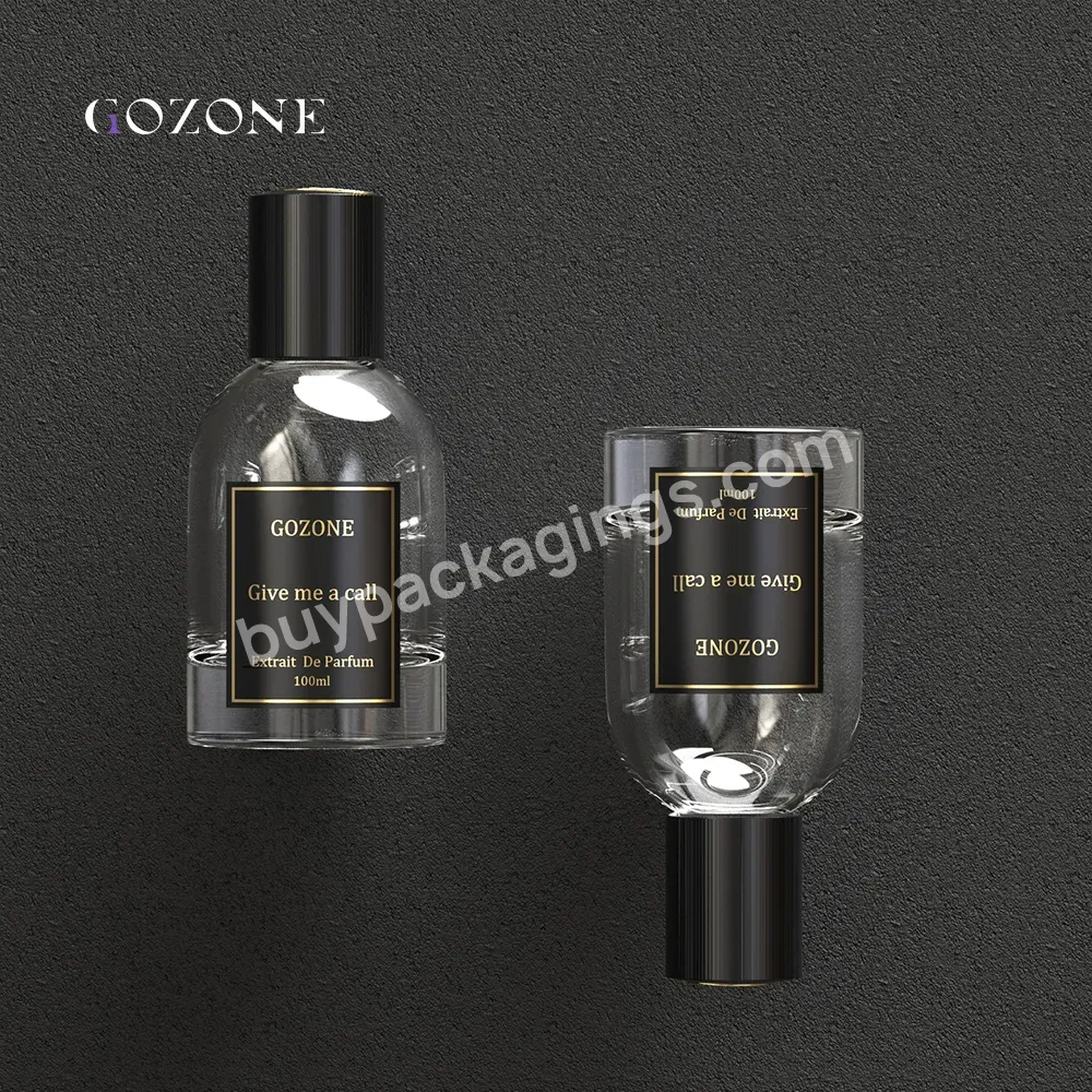 Luxury Wholesale Mini Round 30ml 50ml 100ml Empty Spray Perfume Oil Bottle Glass