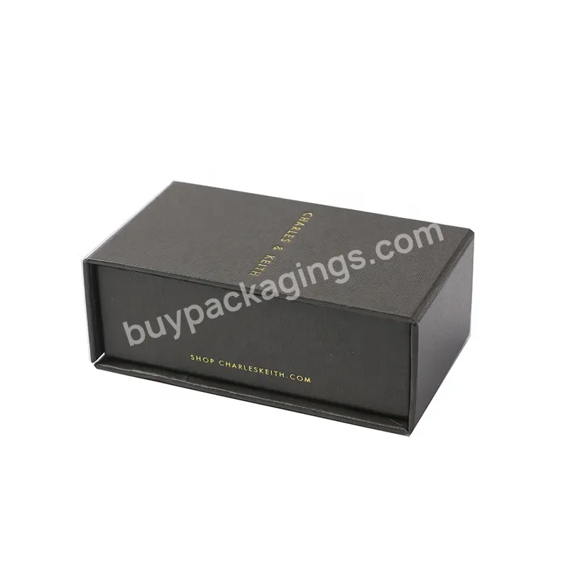 Luxury Wholesale Price Design Golden Supplier Magnetic Closure Shipping Ring Gift Rigid Paper Packaging Box For Jewelry