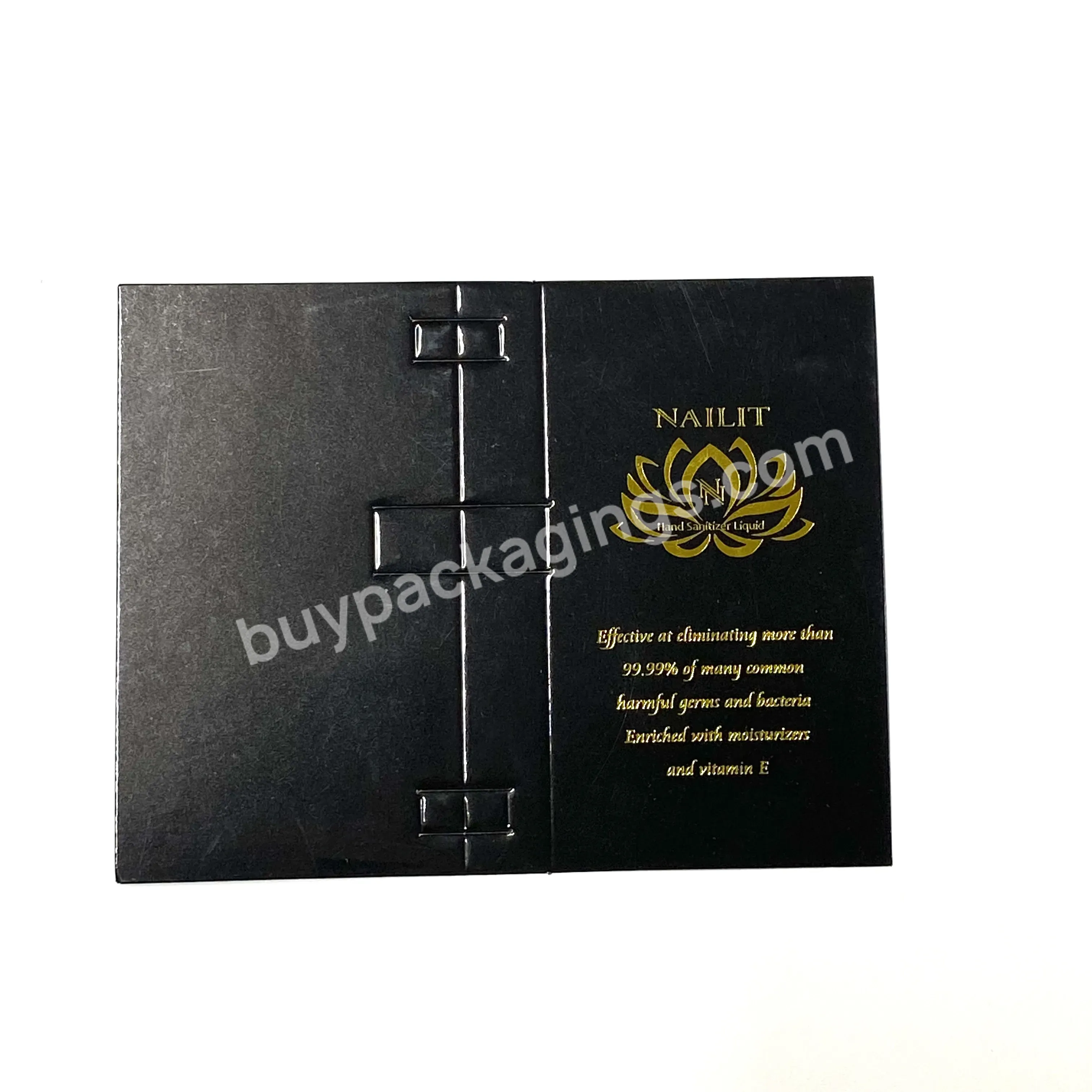 Luxury Wholesale Private Brand Labels Design Logo Custom Print Perfume Bottle Sample Display Paper Cards