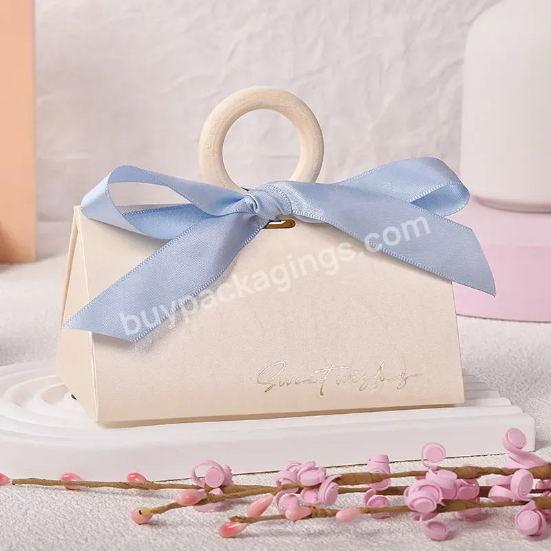 Luxury Wholesale Triangle Shaped Gift Boxes For Wedding Valentine's Day Gifts Box For Wedding Candy Packaging