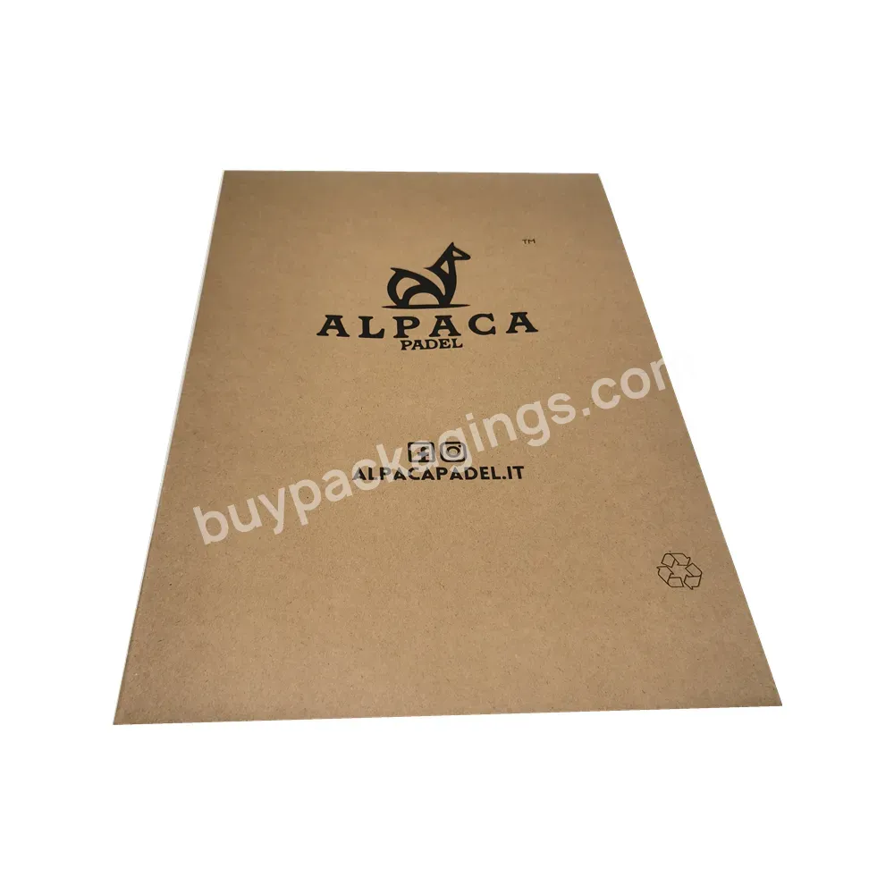 Mailing Bag For Clothing Custom Logo Brown Kraft Craft Shopping Gift Packaging Paper Bag