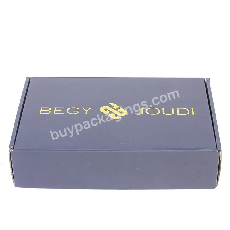 Mailing Box Cosmetic Makeup Tools Shipping Packaging Box Corrugated Shipping Packaging Box