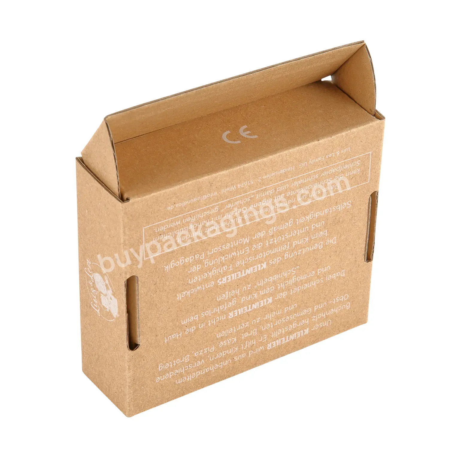 Mailing Cardboard Corrugated Packing Packaging Mailer Paper Logo Custom Shipping Boxes For Small Business