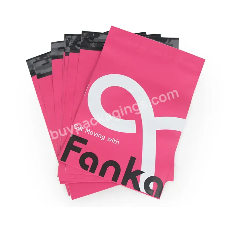Mailing Custom Poly Pink Poli Mailer Print Bag Poly Customized Plastic For Clothing With Logo Shipping Bags