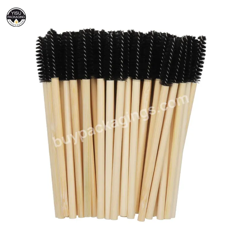 Makeup Gold Mascara Wands Eyebrow Eyelash Brush Spoolie Brush Disposable