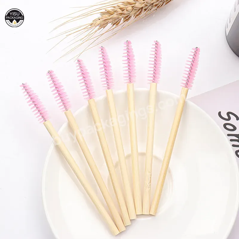 Makeup Gold Mascara Wands Eyebrow Eyelash Brush Spoolie Brush Disposable