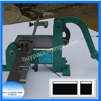 Manual Cutting Machine Die Making For Cutting Rule - Buy Cutting Machine For Die Making,Manual Cutting Machine,Cutting Rule Machine.