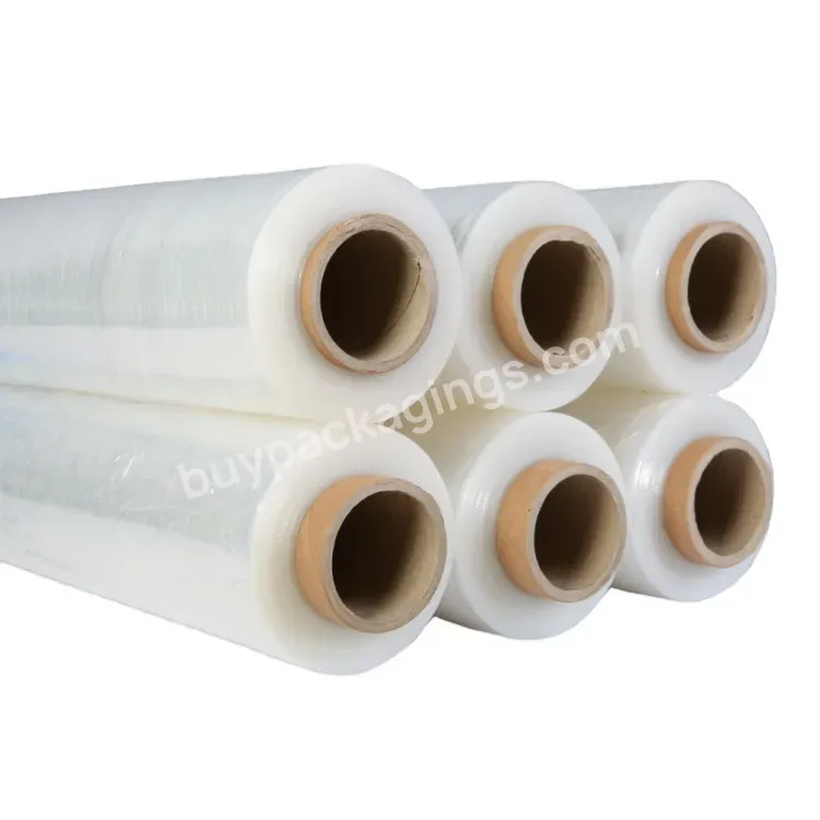 Manual & Machine Use Strecht Film Plastic Wrap For Moving Furniture