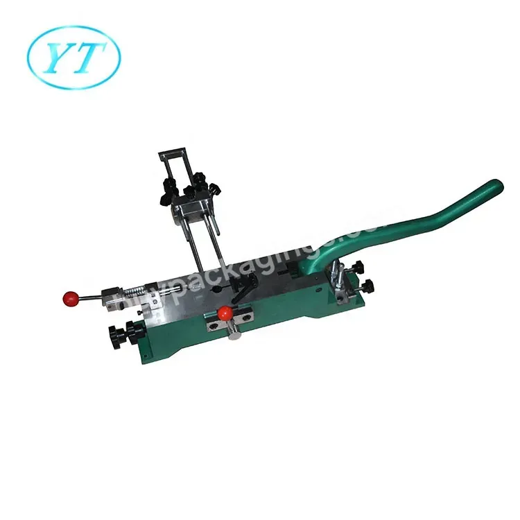 Manual Metal Die Cutting Steel Rule Bending Machine For Die Making