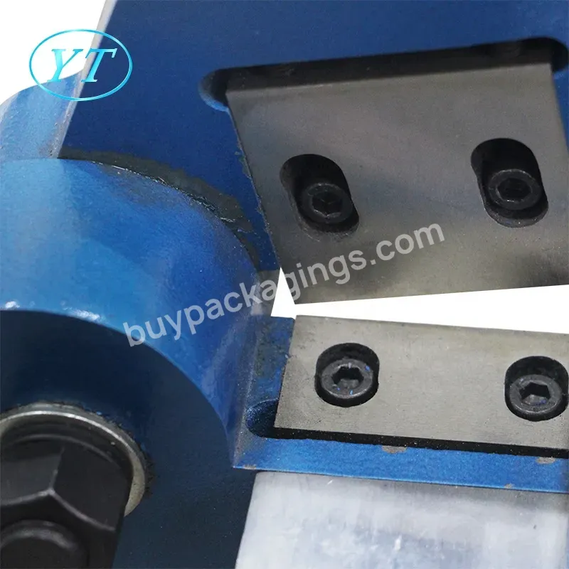 Manual Precision Steel Rule Blade Flat Hole Punching Machine