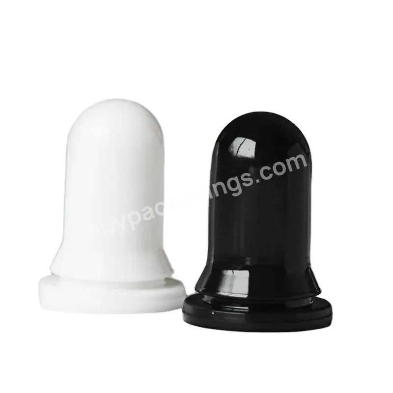 Manufacture Black White Rubber Teat Head For 18mm Dropper Cap