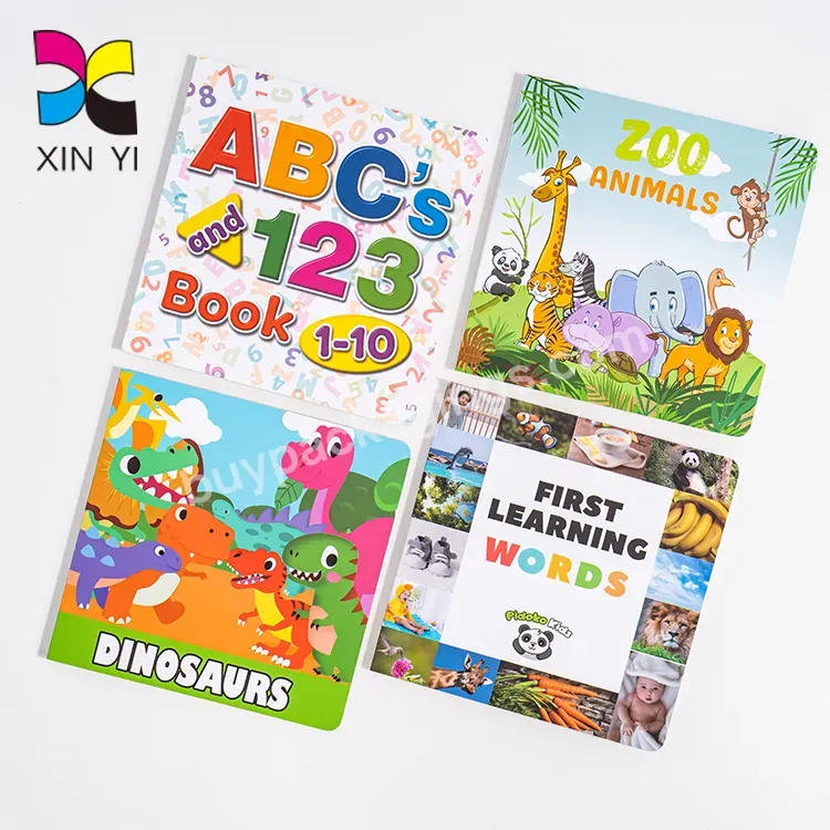 Manufacture Children Board Book Oem Design Book Printing High Quality Children Learning Books