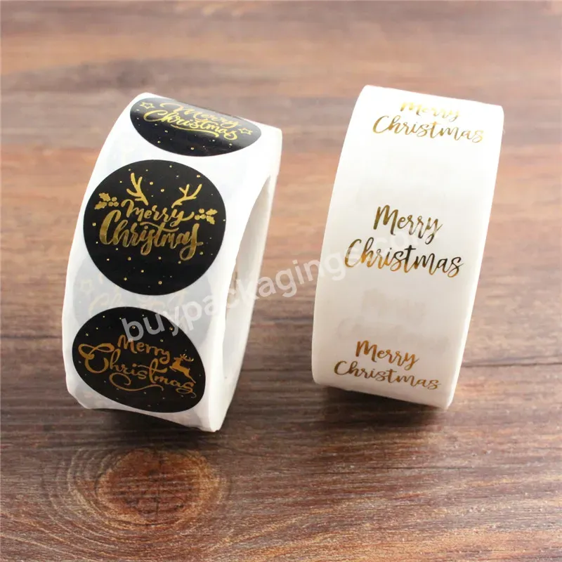 Manufacture Custom Waterproof Pvc Holiday Sticker Label