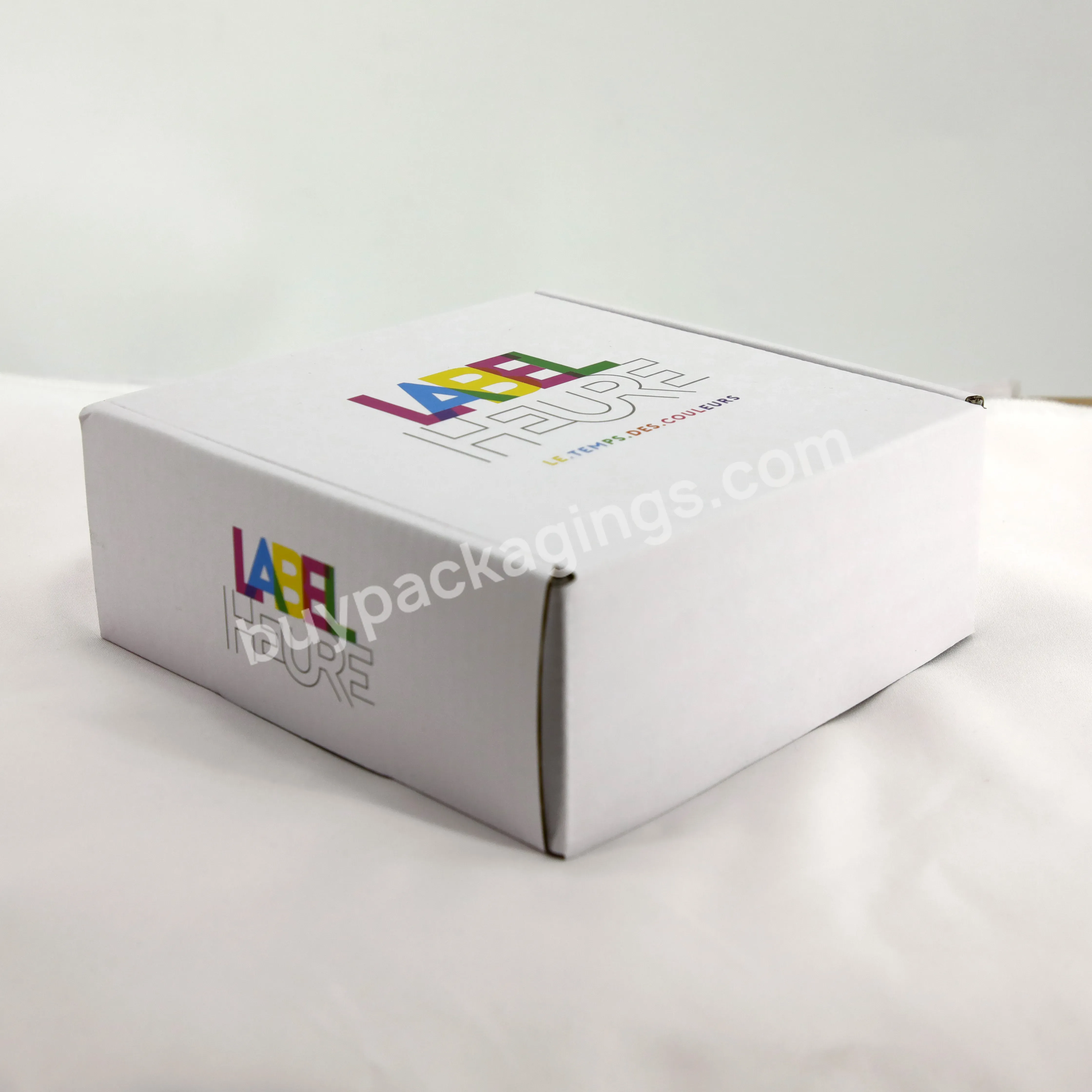 Manufacture Customized Colored Corrugated Paper Shipping Boxes