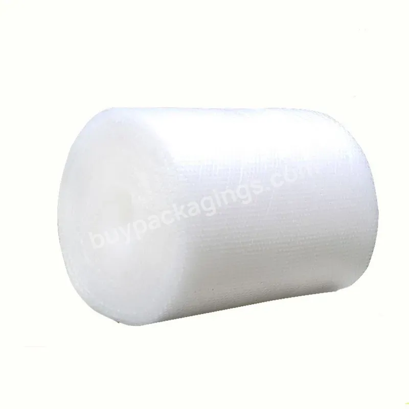 Manufacture Logistics Packaging Air Bubble Roll Cushion Film Wrap Packing Roll Wrapping Plastic Roll Dust Free Bubble Film