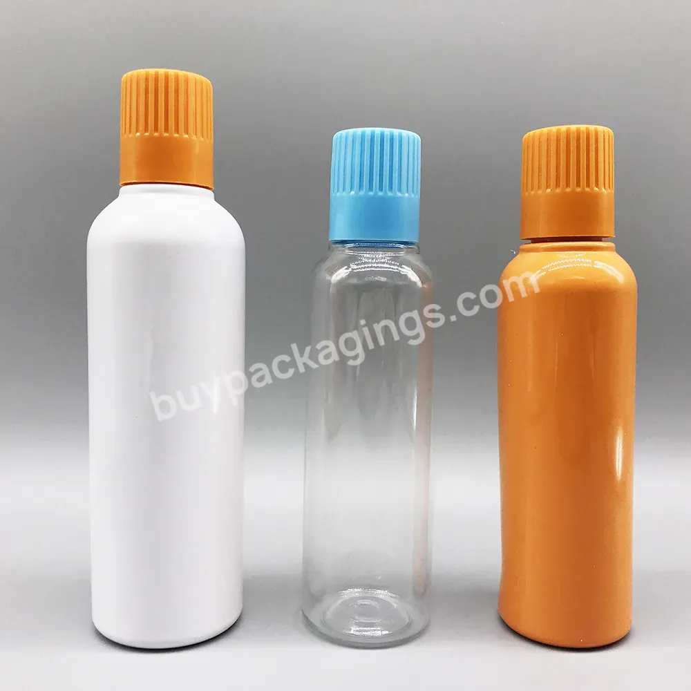 Manufacture Pet 8oz 200ml 250ml Plastic Bottle For Mouthwash Packaging