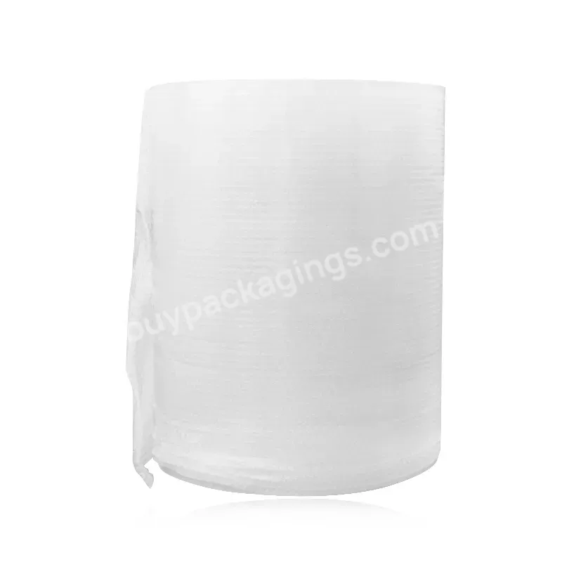 Manufacture Supply Customized Shock Resistance Light Wrap Eva Bubble Film Roll Air Bubble Roll Cushion Film