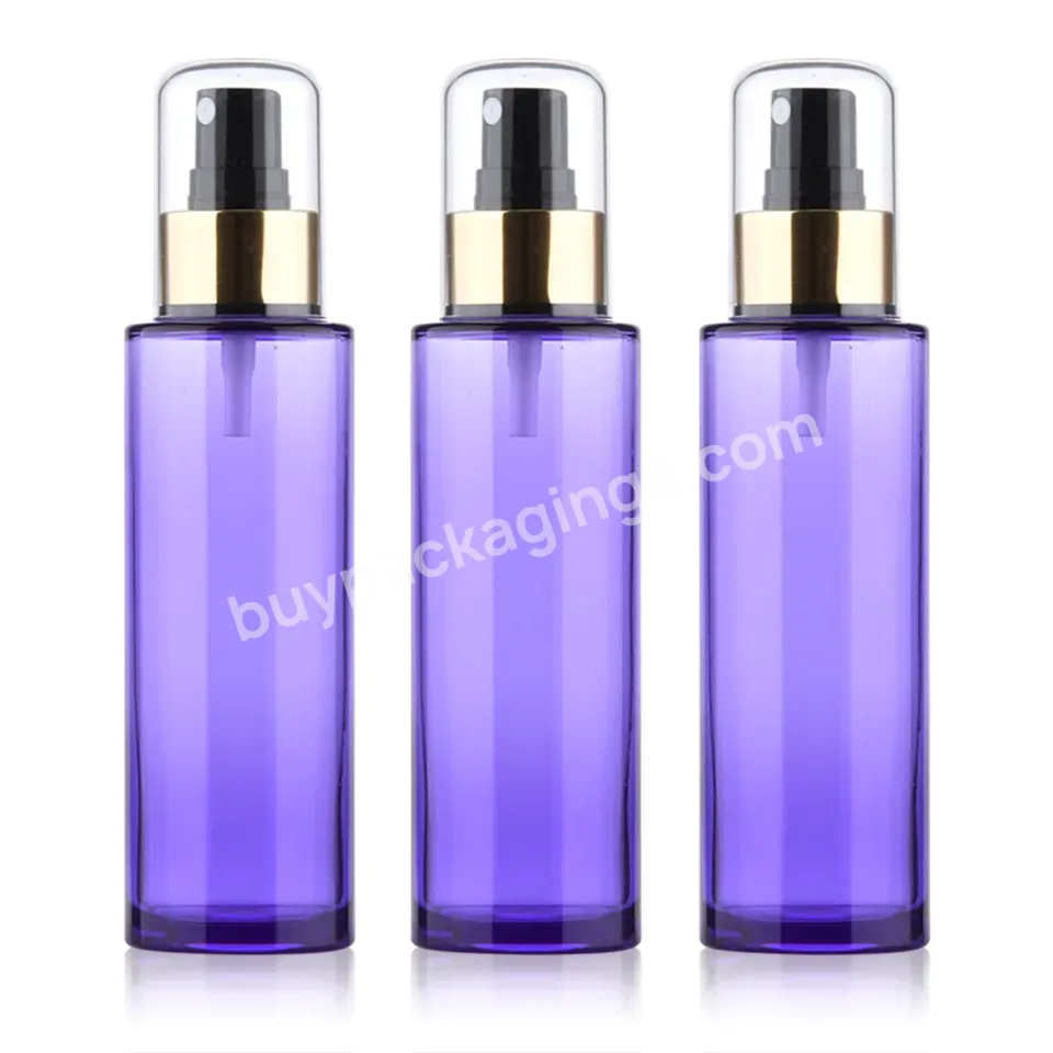 Manufacturer 30ml 50ml 80ml 100ml 120ml Thick Wall Pet Plastic Mist Spray Bottle Cosmetic Packaging Spray Pump Bottle