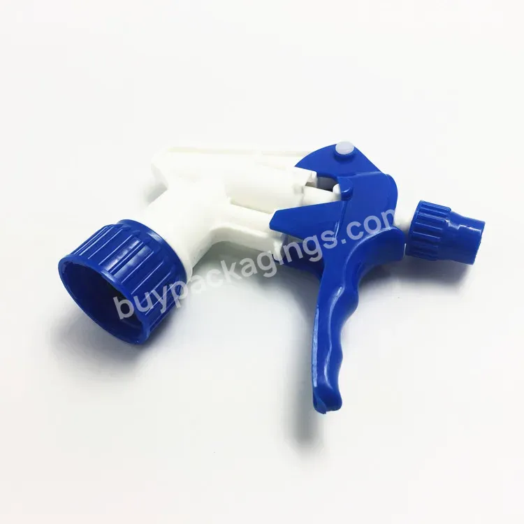 Manufacturer 45 400 Trigger Sprayer 45mm Mist Sprayer Blue And White For Gardening