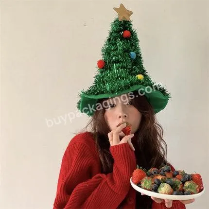 Manufacturer Christmas tree Hat Christmas Antlers Christmas Hat