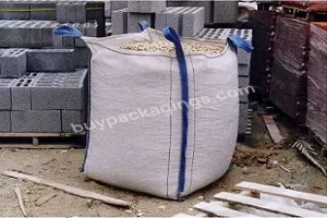 Manufacturer Competitive Price Jumbo Fibc 1 Tonne Big U-panel Bulk Container Packing Bag - Buy Jumbo Bag With Plastic Pe Liner For 94% Calcium,2000 Lbs Skidded Big Bag For Coated Granular Ice Melt,Top Skirt Snowmelt Agent Jumbo Bag.