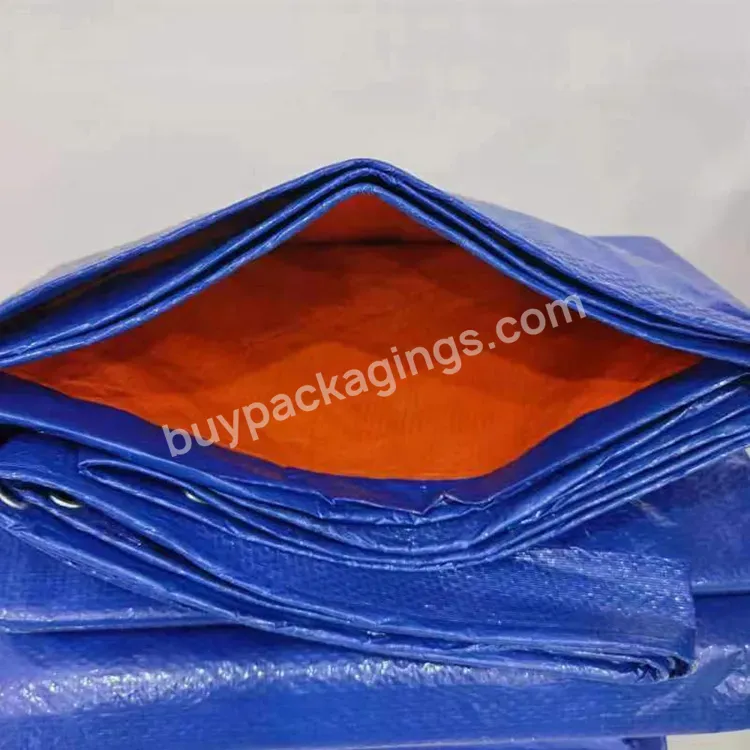 Manufacturer Custom Blue White Plastic Canvas Sheet Cheapest Prices Cover Waterproof Pe Tarpaulin Roll For Truck