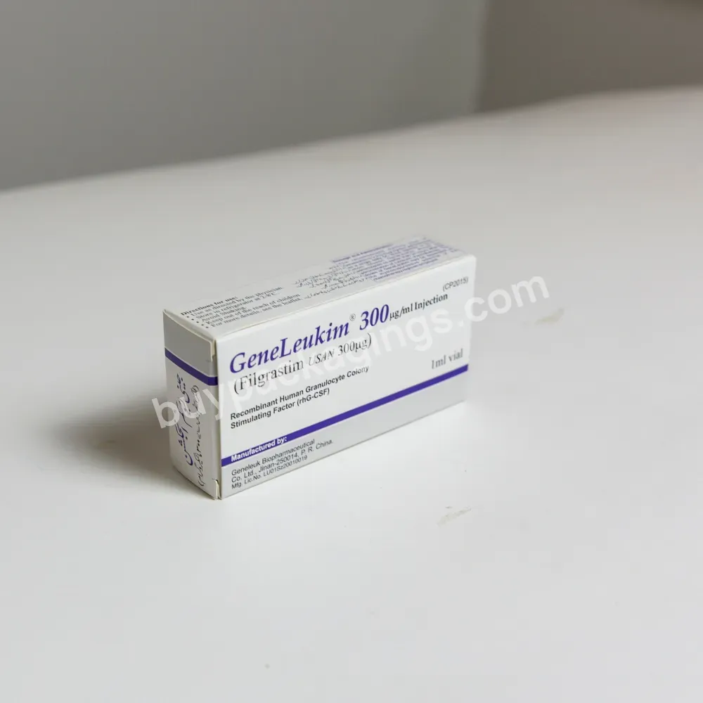 Manufacturer Custom Logo Printed Cardboard Small Paper Packaging Boxes For Medicine