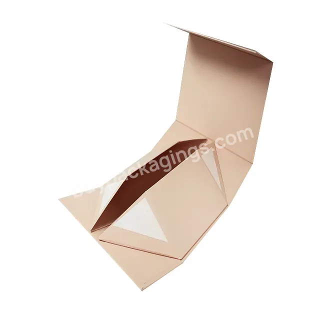 Manufacturer Custom Luxury Apparel Packaging Foldable Paper Storage Gift Box