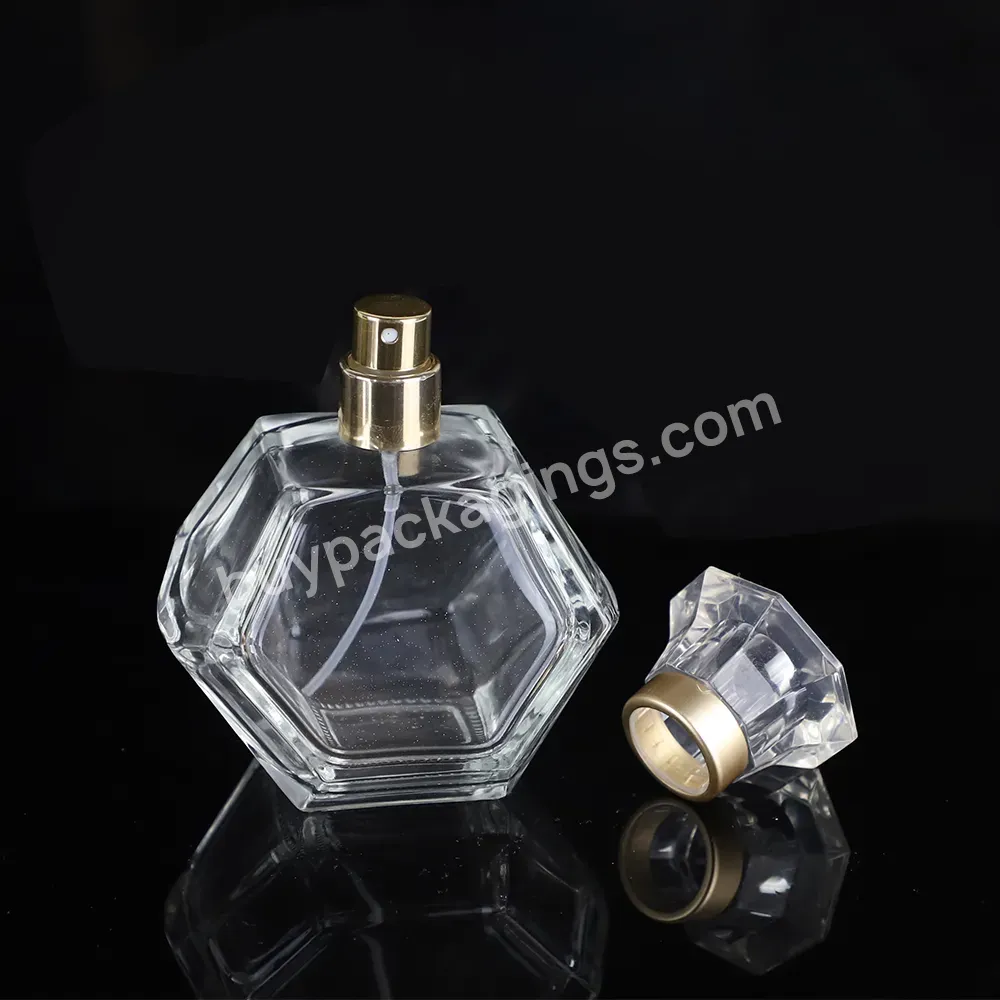 Manufacturer Custom Luxury Refillable Empty 5ml 10ml 30ml 50ml 100ml Botella De Perfume Clear Glass Spray Perfume Bottle